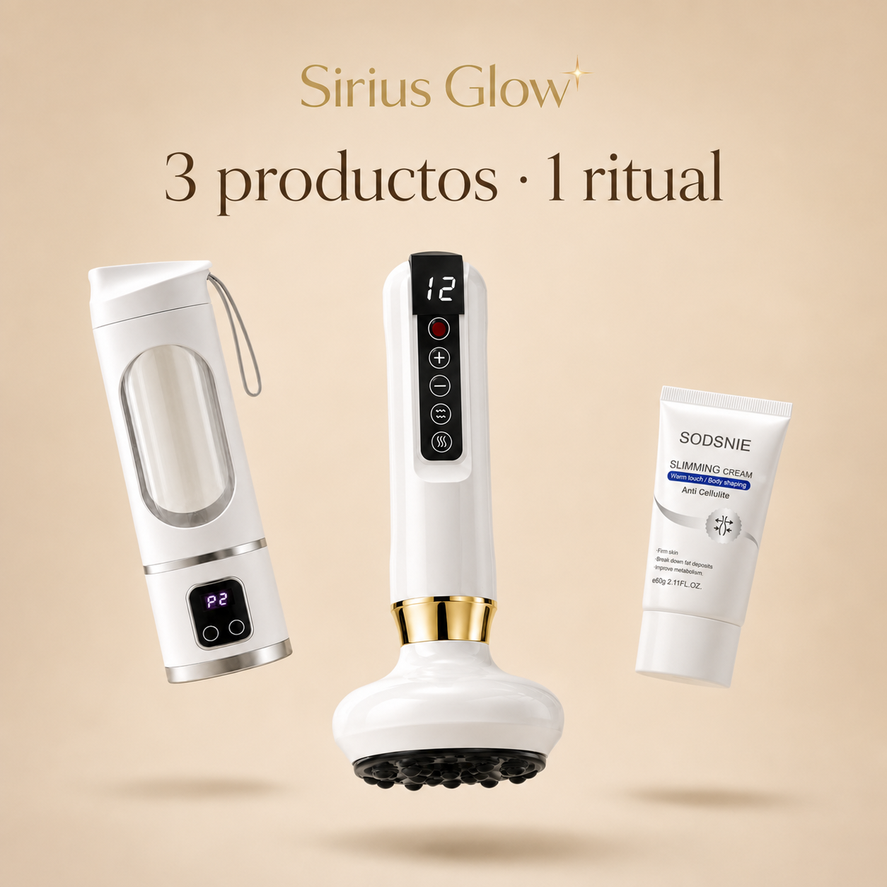 Crema Reductora para Pérdida de Peso y Eliminación de Celulitis
